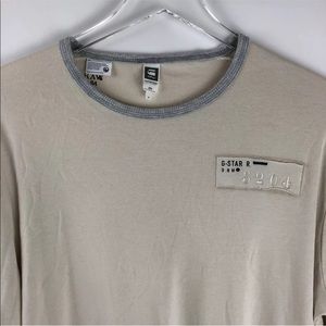 G-Star Raw Men's Long Sleeve Pullover Shirt